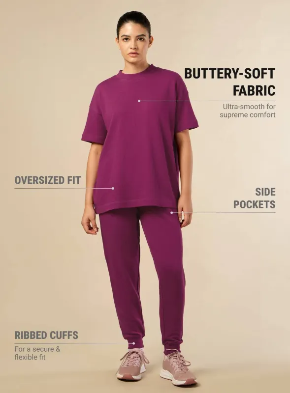 cultstore.com CULT Women Lifestyle Cotton Magenta Co-ord Set (L) by Myntra - image 7