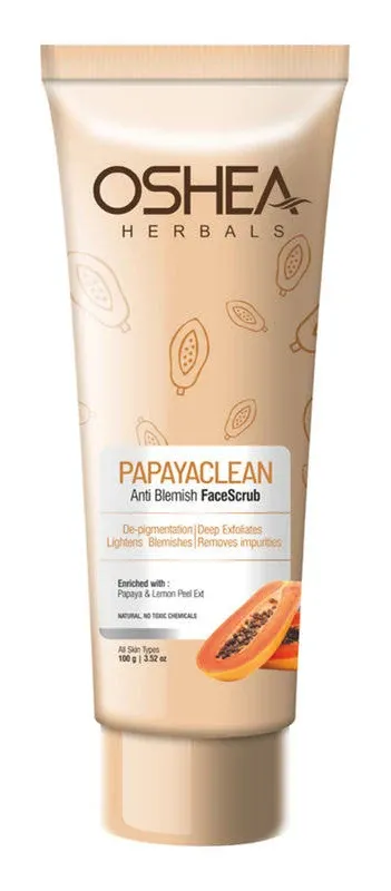 Oshea Herbals Papaya Clean Anti Blemish Scrub