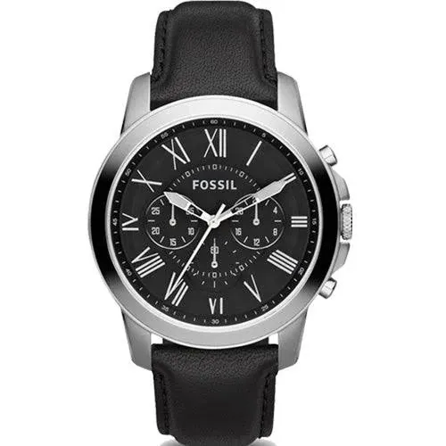 Fossil Fossil Men Grant Chronograph Black Dial Watch FS4812 - image 1