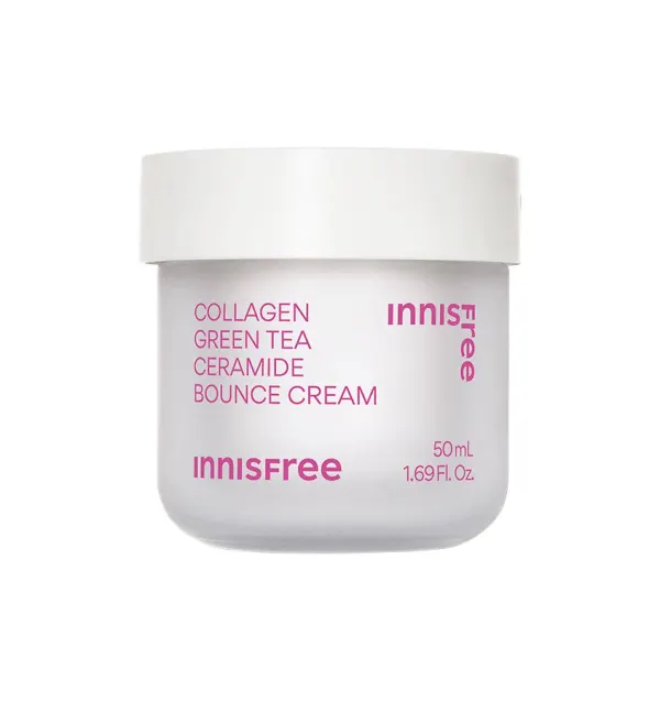 Innisfree Collagen Green Tea Ceramide Bounce Cream