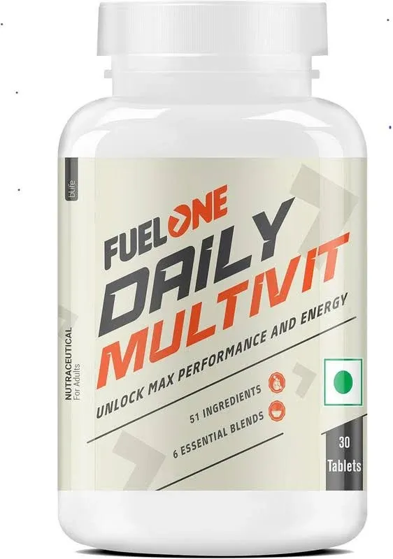 Fuelone Fuelone Daily Multivitamin, 51 Ingredients & 6 Blends, For Energy, Immunity & Recovery - image 1