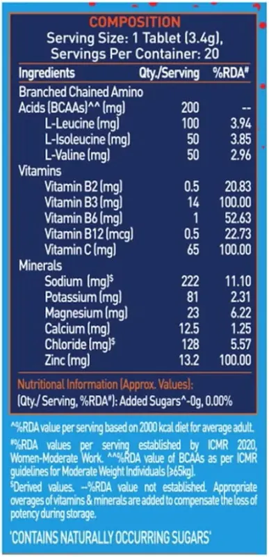 MuscleBlaze MuscleBlaze Fuel One Sports Hydr8 Rehydration Formula - image 7