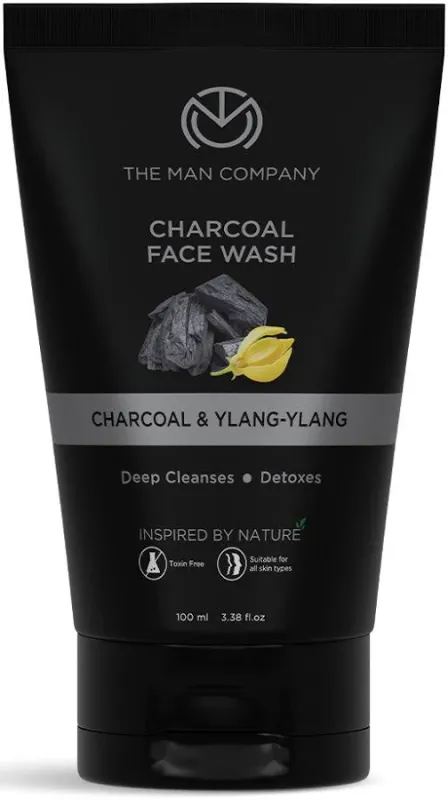 The Man Company Deep Cleansing Charcoal & Ylang Ylang Face Wash
