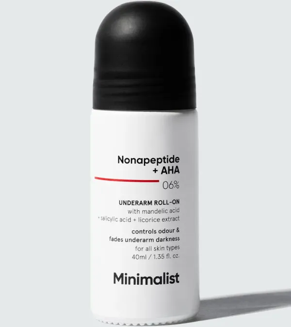 Minimalist Nonapeptide Aha Underarm Roll-On