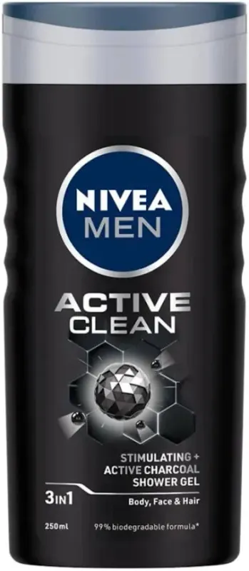 Nivea Men's Active Clean Shower Gel