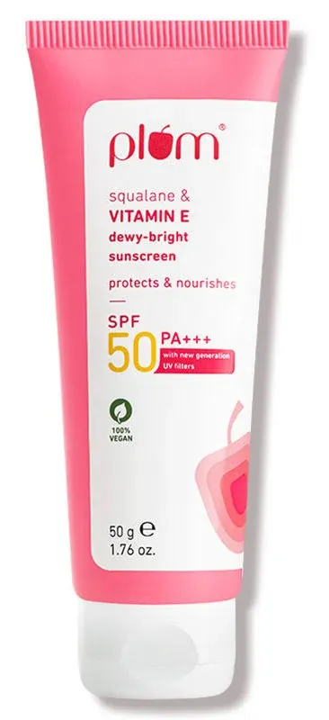 Plum Squalane & Vite Dewy-Bright Sunscreen