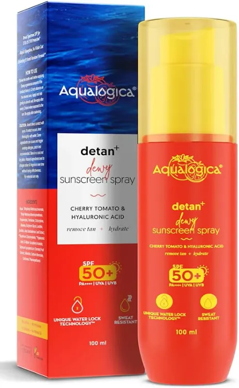 Aqualogica Aqualogica Detan+ Dewy Sunscreen Spray - image 1