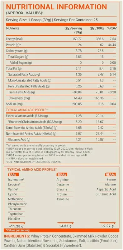 Fuel One MuscleBlaze Fuel One Whey Protein - image 4