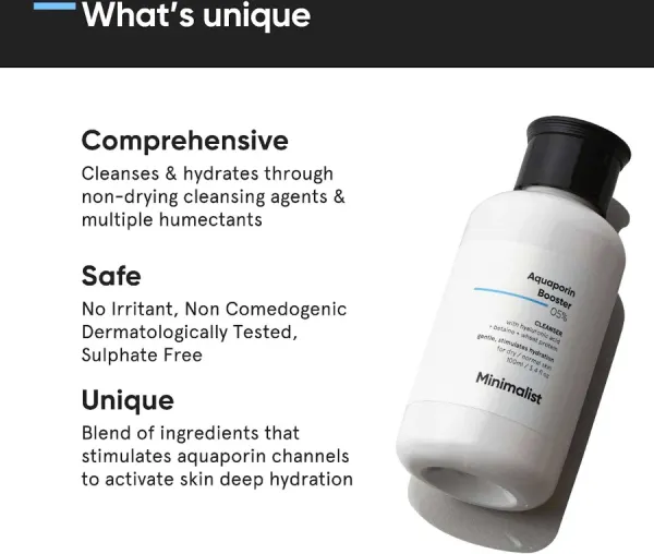 Minimalist Vanity Wagon Minimalist Aquaporin Booster Cleanser - image 2