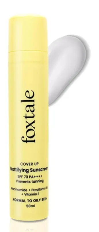 Foxtale Spf 70 Oil Control Gel Crème Sunscreen