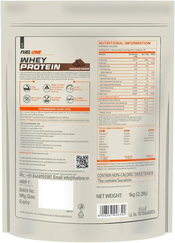 Fuel One MuscleBlaze Fuel One Whey Protein - image 3