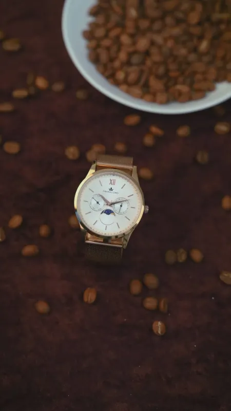 Franklord Franklord Lunar Classic - Eternal Moon Luxury Watch | Moon Phase, Stainless Steel - image 4