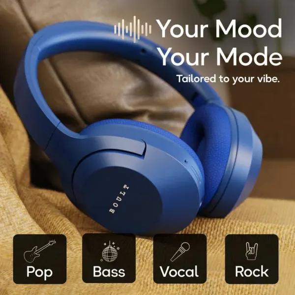 Boult Boult Flex Over Ear Bluetooth Headphones - image 10