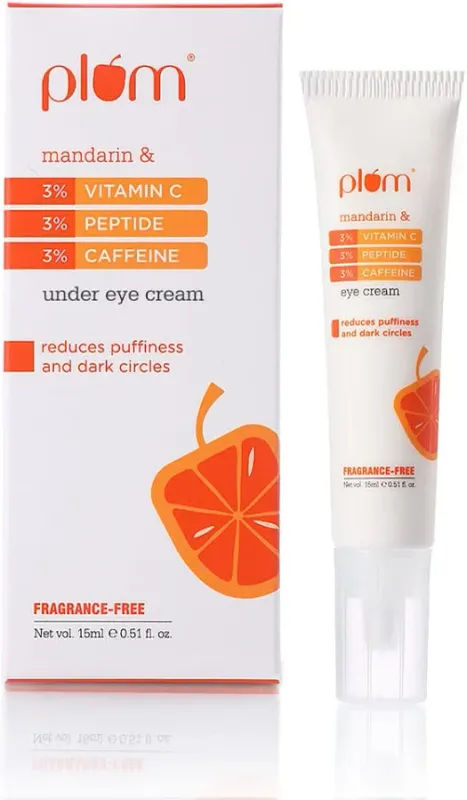 Plum Vitamin C Peptide Caffeine Under Eye Cream