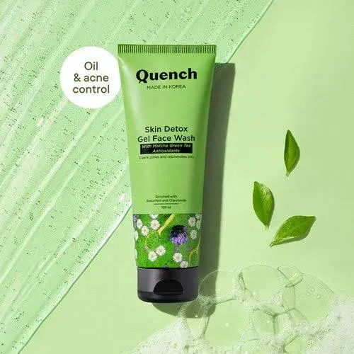 Quench Botanics Matcha Better Skin Detox Gel Face Wash