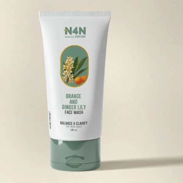 Nature4Nature Orange & Ginger Lily Face Wash