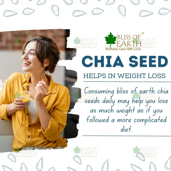 Bliss of Earth Organic Raw Chia Seeds 1kg - image 4