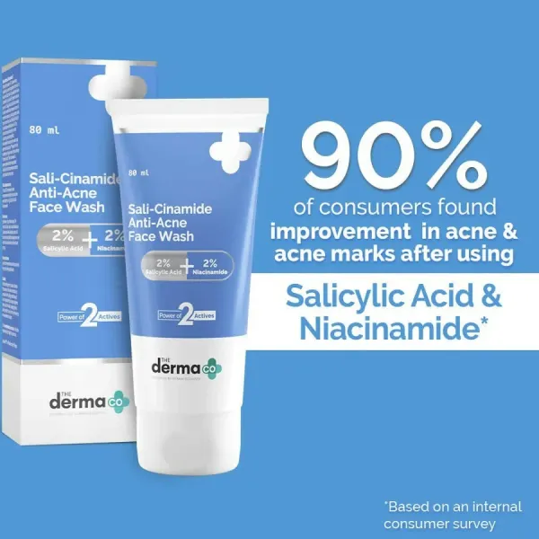 The Derma Co. The Derma Co Sali-Cinamide Anti-Acne Face Wash - image 6