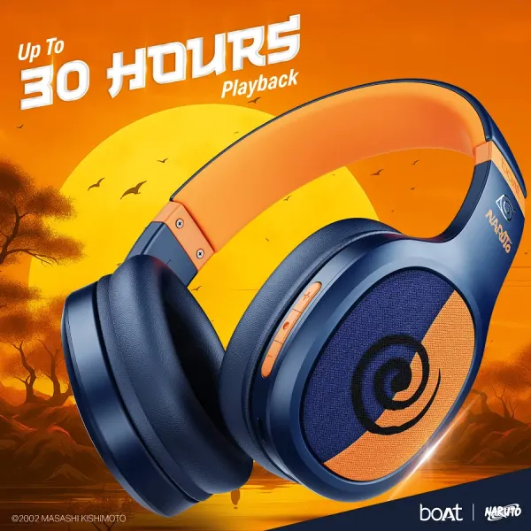 Boat boAt Rockerz 460 Naruto Series Wireless Headphones - image 11