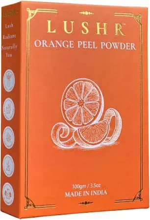 Lush Orange Peel Powder for Face