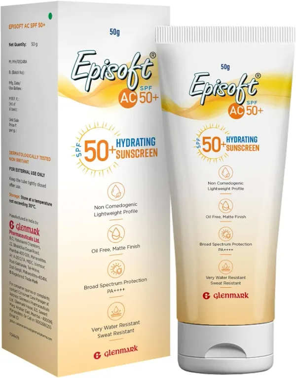 Episoft AC SPF 50 Sunscreen