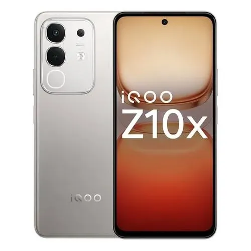  iQOO Z10x 5G Titanium, 8GB RAM 128GB Dimensity 7300 Processor Global Version - image 1