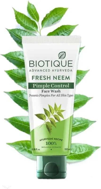 Biotique Fresh Neem Pimple Control Face Wash
