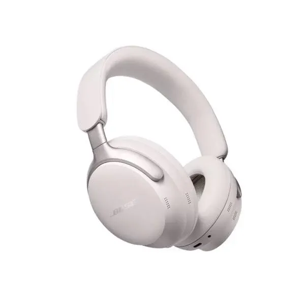 Bose Quietcomfort Ultra Headphones, Upto 24 Hours of Playtime, Noise Cancellation, Bluetooth v5.3, White Smoke - image 1