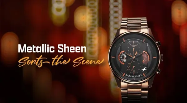 Fastrack Fastrack Opulence Chronograph Analog Quartz Watch - image 5