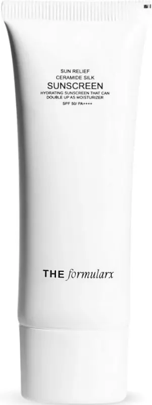 The Formularx Sun Relief Ceramide Silk Sunscreen