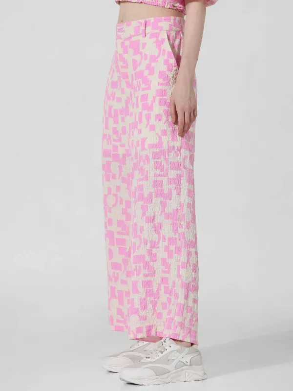 Only Pink Printed Co-ord Set Pants 30 - image 5