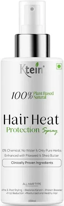 100% Plant Based Natural Hair Heat Protection Spray