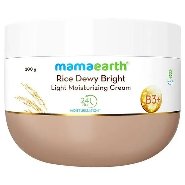 Mamaearth Rice Dewy Bright Light Moisturizing Cream