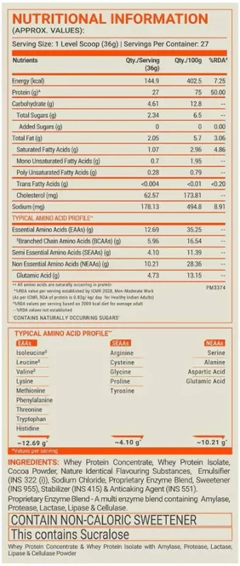 Fuel One Fuel One FUELONE Whey Protein Max Protein - image 3