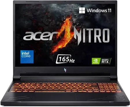  Acer Nitro V 16 | Intel Core i5-14450HX | 16GB DDR5 5600MHz | 512GB PCIe NVMe SSD | NVIDIA GeForce RTX 4050 6GB GDDR6 | 16" WUXGA IPS 165Hz | Windows  - image 1