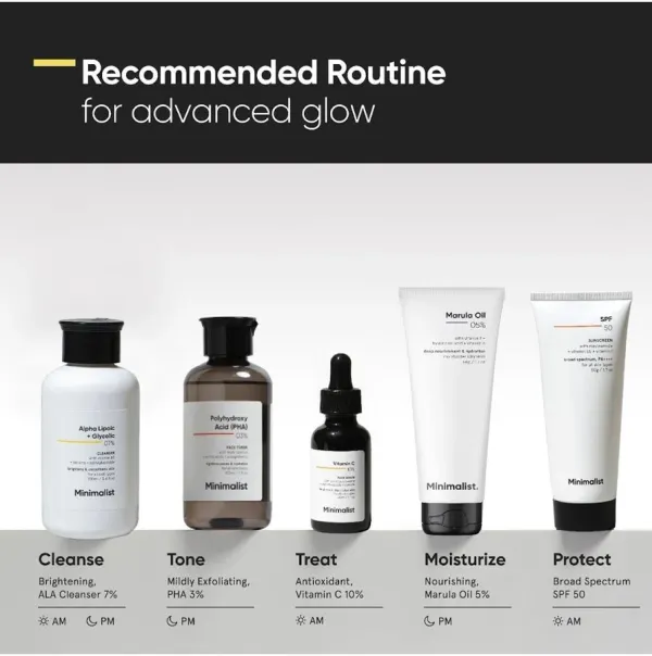 Minimalist Minimalist ALA & AHA Brightening Face Wash - image 6