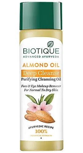 Biotique Almond Oil Deep Cleanse Purifying Cleansing Oil