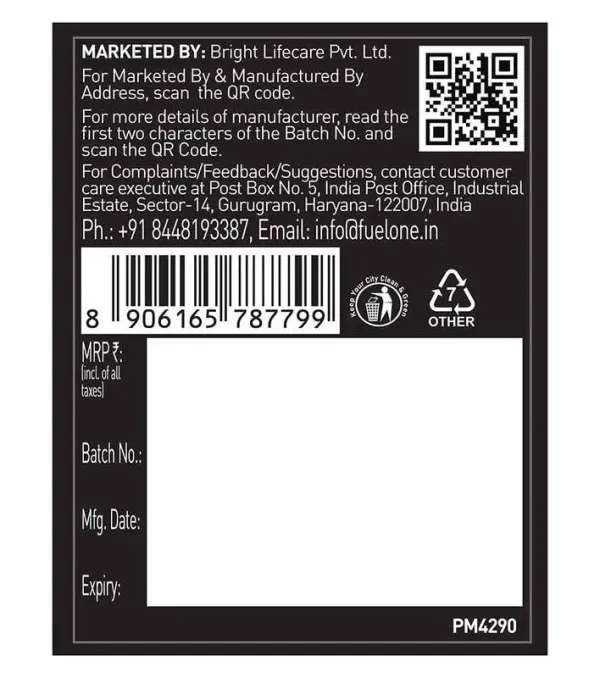 Fuel One Fuel One Dead-Lift Pre Workout - image 8