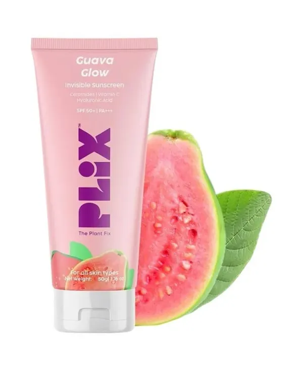 Plix Guava Glow Invisible Sunscreen