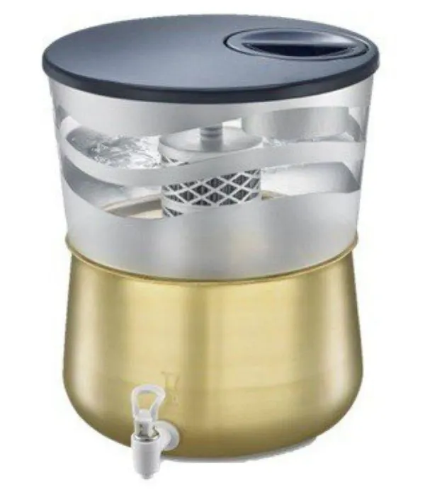 Gauryog Prestige TATTVA 4.0 BRASS 16 L Water Purifier - Gravity filter - image 1