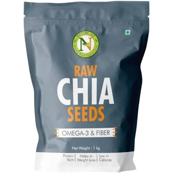 Blinkit Nature Vit Raw Chia Seeds - 1 kg - image 1