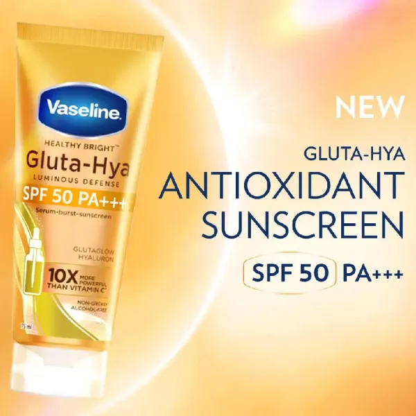 Vaseline Gluta Hya Sunscreen