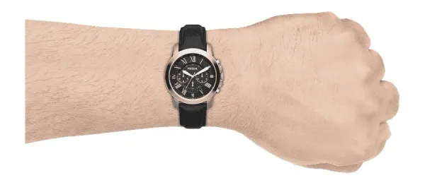 Fossil Fossil Men Grant Chronograph Black Dial Watch FS4812 - image 12