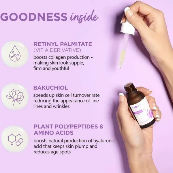 Plum Plum 1% Retinol Face Serum with Bakuchiol - image 2
