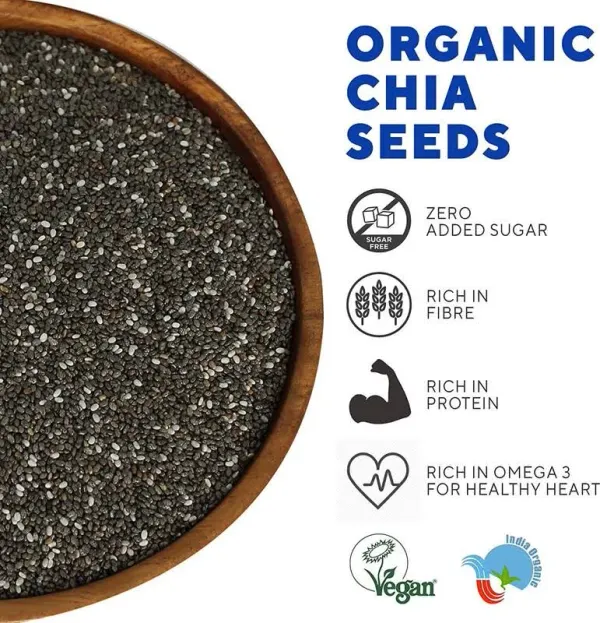 Flipkart Grenera Organic Chia Seeds 1 Kg - image 5