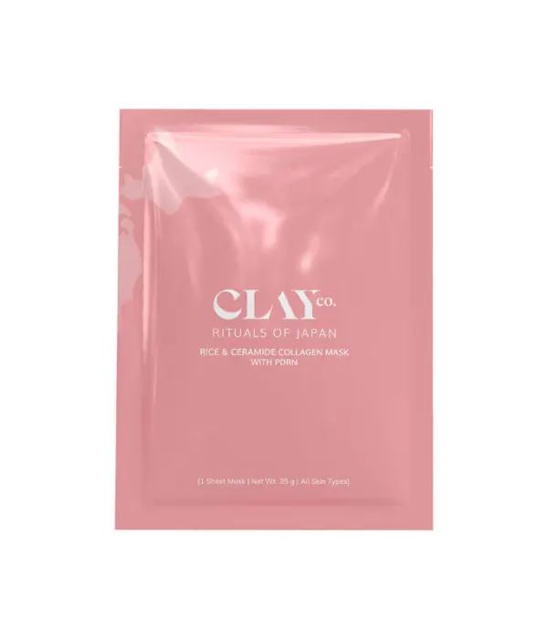 ClayCo Rice & Ceramide Collagen Sheet Mask