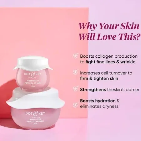 Dot & Key Dot & Key Night Reset Retinol Cream - image 8