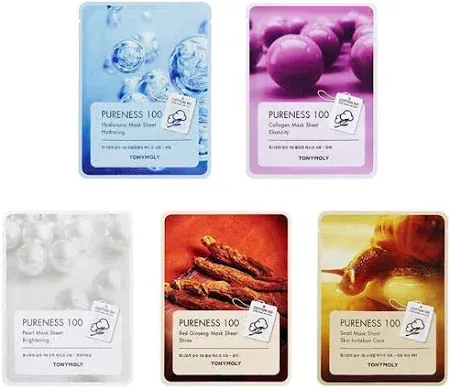Tony Moly Pureness 100 Face Sheet Masks
