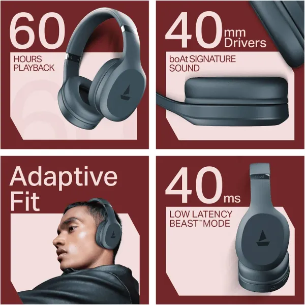 Boat Boat Rockerz 412 Bluetooth Headphones - image 7