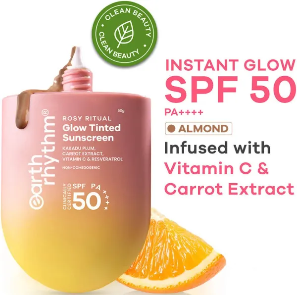 Earth Rhythm Rosy Ritual Glow Tinted Sunscreen
